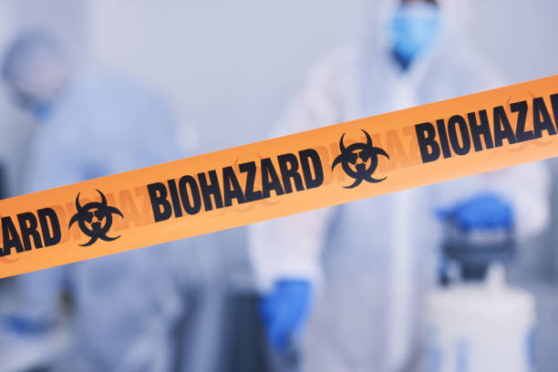 Professional Biohazard Cleanup technician working in Kiel, WI